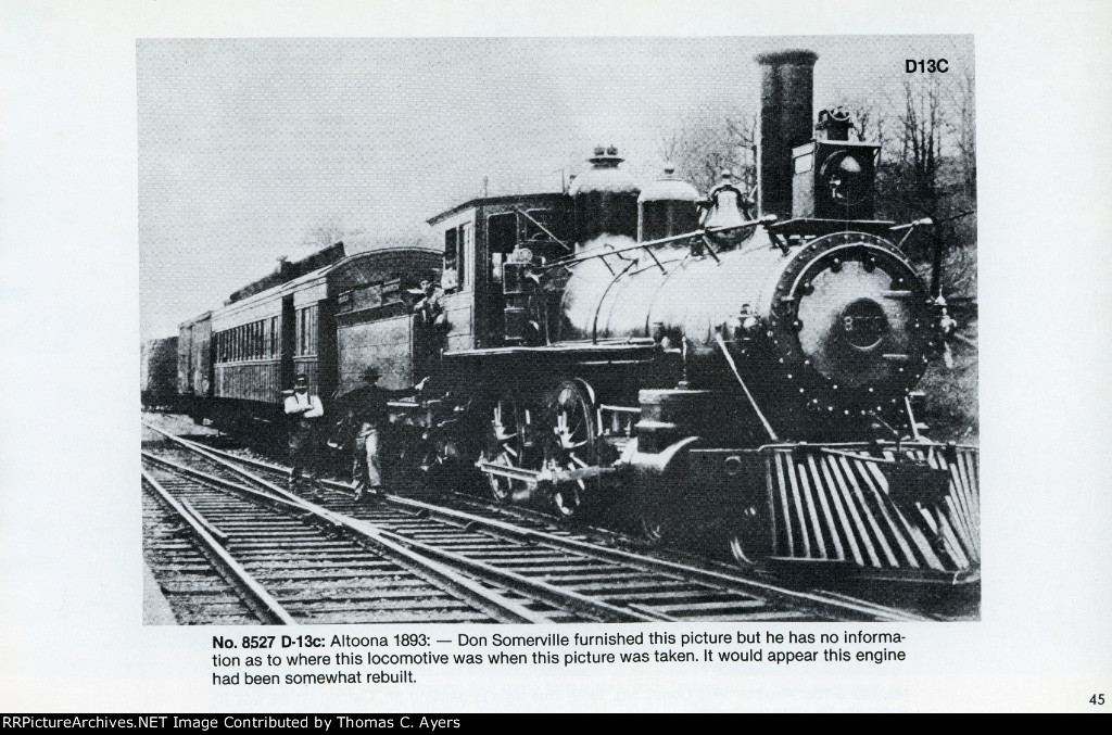 PRR "Class 'D' Locomotives," Page 45, 1981